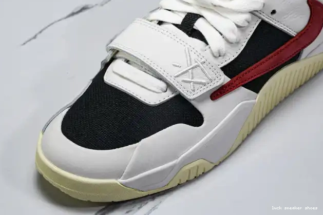 Reps LUCY Travis Jordan TR x Jack Scott University FZ8117-101 Jumpman Red 0511